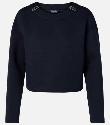 Embellished jersey sweatshirt - 'S Max Mara - Modalova