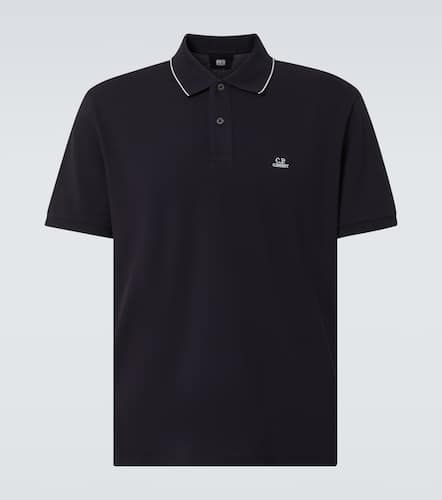 Cotton-blend piquÃ© polo shirt - C.P. Company - Modalova