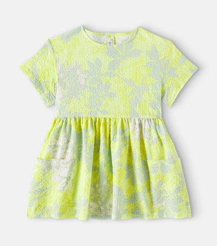 Vestido de algodón estampado - Il Gufo - Modalova