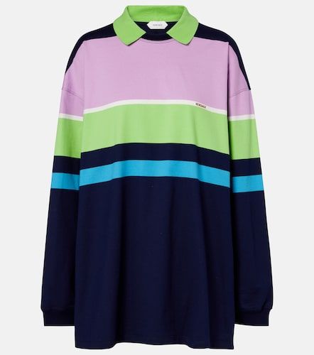 Polopullover aus Baumwoll-Jersey - Versace - Modalova