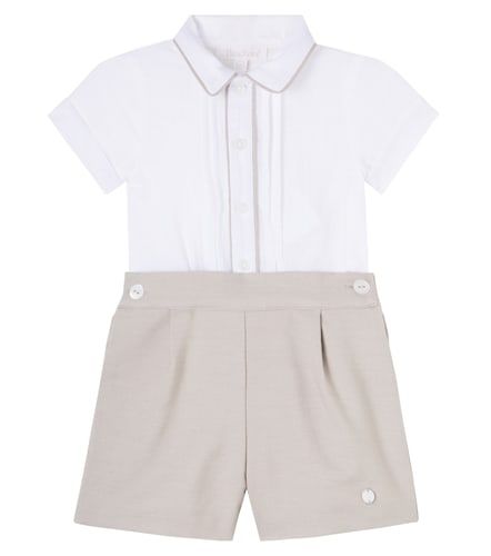 Bebé - set de camisa y shorts en mezcla de algodón - Patachou - Modalova