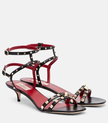 Sandali slingback Rockstud in pelle - Valentino Garavani - Modalova