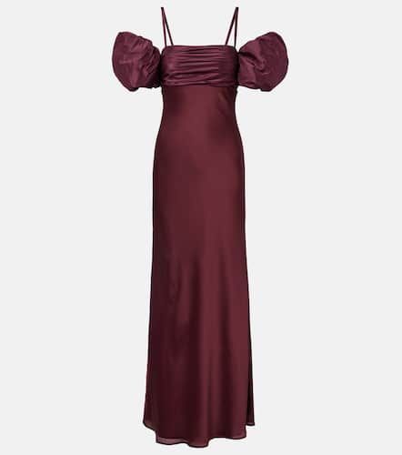 Rotate Puff-sleeve satin gown - Rotate - Modalova
