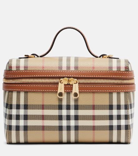 Vanity Case Check Small vanity bag - Burberry - Modalova