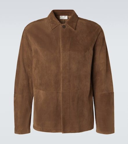The Row Ulrich paneled suede jacket - The Row - Modalova