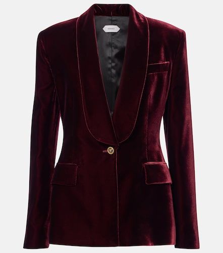 Versace Blazer de terciopelo - Versace - Modalova