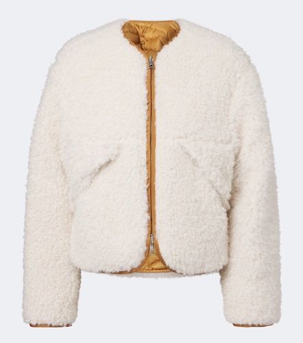 Wendbare Daunenjacke Mallero aus Teddyfleece - Moncler - Modalova