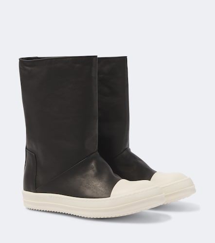 Sneakwaders leather boots - Rick Owens - Modalova