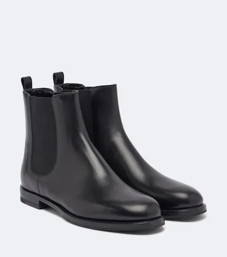 Chelsa leather Chelsea boots - Manolo Blahnik - Modalova