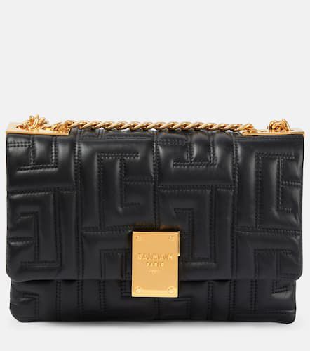 Small leather shoulder bag - Balmain - Modalova