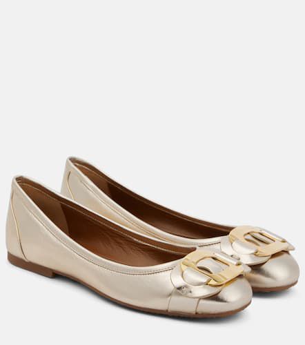 See By ChloÃ© Chany leather ballet flats - See By Chloe - Modalova