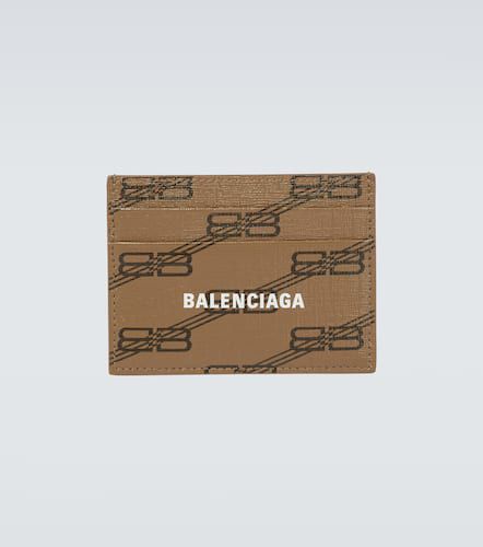 Balenciaga BB leather card holder - Balenciaga - Modalova