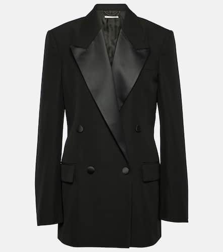 Double-breasted wool tuxedo jacket - Stella McCartney - Modalova