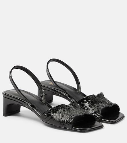 The Gathered Scoop-Heel leather sandals - Toteme - Modalova