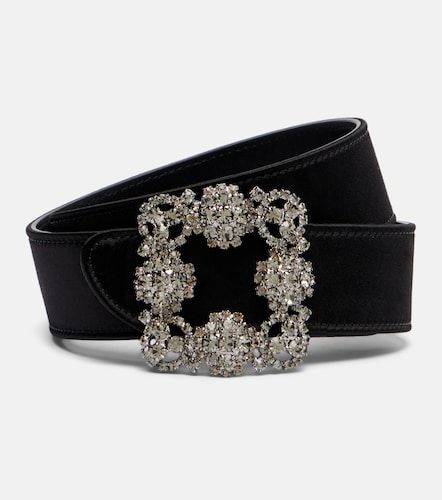 Cinturón Hangisi de satén - Manolo Blahnik - Modalova