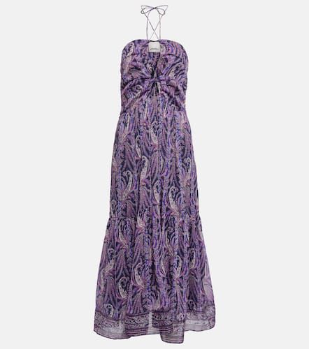 Birona cotton and silk midi dress - Isabel Marant - Modalova