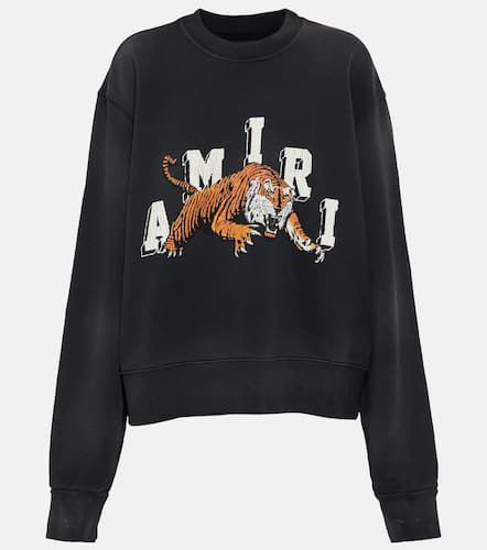 Sweatshirt Vintage Tiger aus Baumwolle - Amiri - Modalova