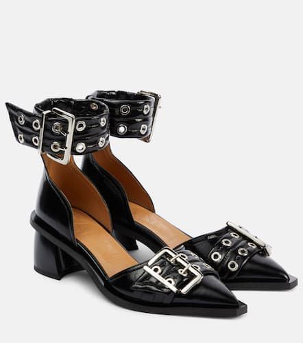 Ganni Faux-leather pumps - Ganni - Modalova