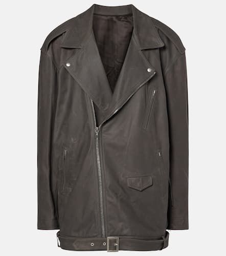 Rick Owens Oversized leather jacket - Rick Owens - Modalova