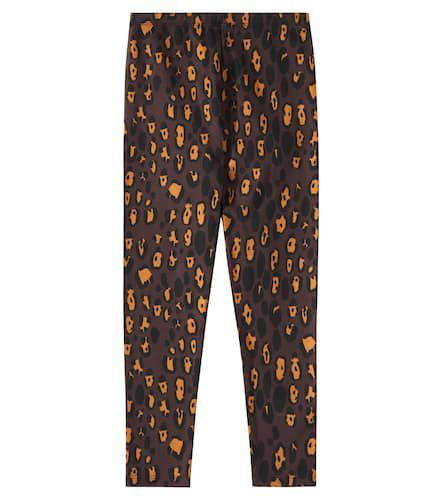 Leggings Leopard de mezcla de algodón - Mini Rodini - Modalova