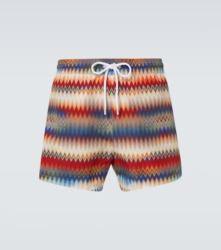 Missoni Zigzag swim shorts - Missoni - Modalova