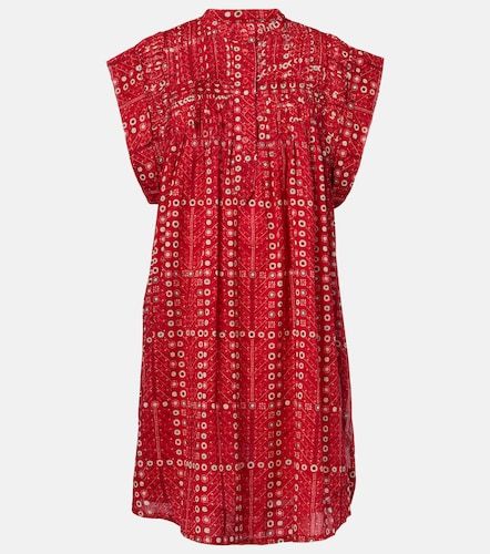Vestido corto Leazali de algodón estampado - Marant Etoile - Modalova