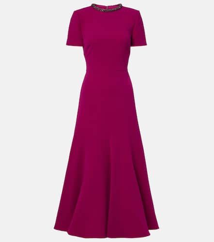 Robe midi à ornements - Roland Mouret - Modalova