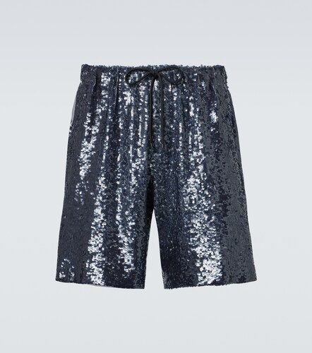 Bermuda con paillettes - Dries Van Noten - Modalova