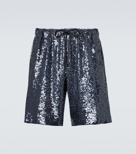 Bermudas con lentejuelas - Dries Van Noten - Modalova