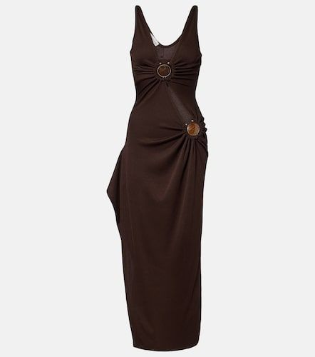 Cascade embellished midi dress - Christopher Esber - Modalova
