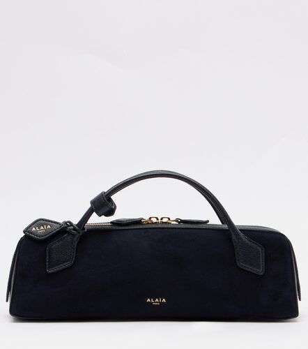 Alaia Le Teckel Small suede clutch - Alaia - Modalova