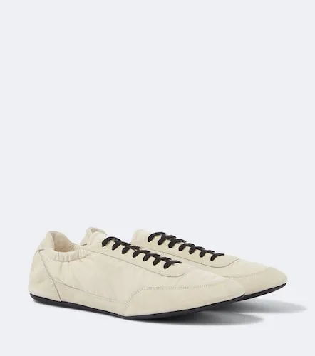 Collapse Re-Nylon and suede sneakers - Prada - Modalova