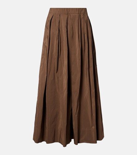 Aloe cotton-blend maxi skirt - 'S Max Mara - Modalova