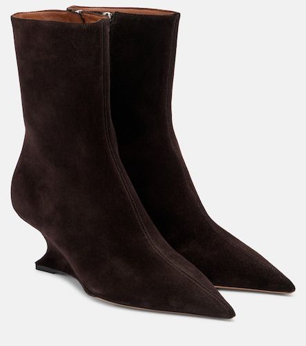 Nina 50 suede ankle boots - Paris Texas - Modalova