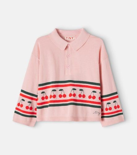 Bestickter Pullover Cherries aus Baumwolle - Tinycottons - Modalova
