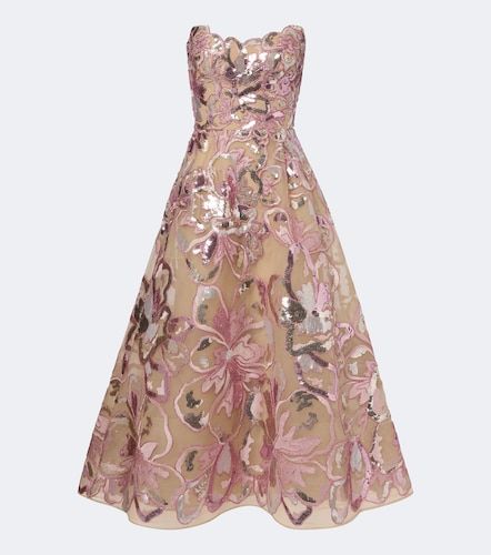 Elie Saab Abito bustier in tulle - Elie Saab - Modalova