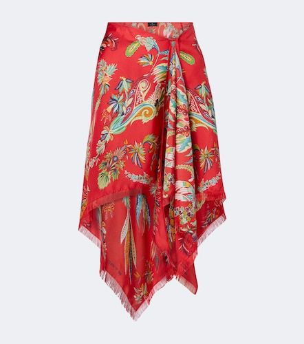 Etro Minirock aus Seidentwill - Etro - Modalova