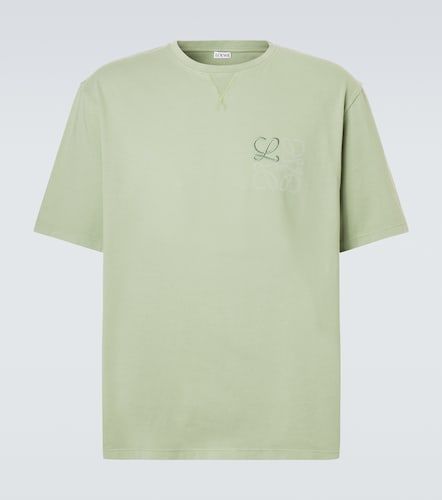 Camiseta de jersey de algodón con anagrama - Loewe - Modalova