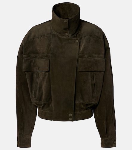 Saint Laurent Suede jacket - Saint Laurent - Modalova