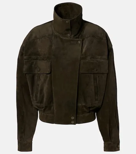Saint Laurent Suede jacket - Saint Laurent - Modalova