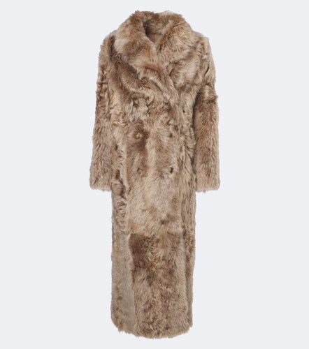 Reversible shearling and leather coat - Yves Salomon - Modalova
