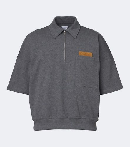 Polo de algodón Intrecciato - Bottega Veneta - Modalova