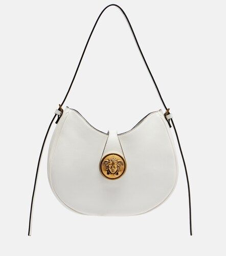 Schultertasche Embleme Small aus Leder - Versace - Modalova