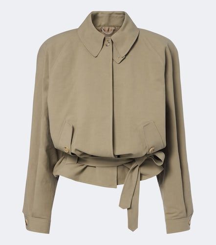 Magda Butrym Belted cotton jacket - Magda Butrym - Modalova