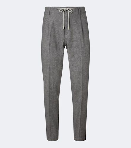 Pantaloni regular in lana, cotone e cashmere - Eleventy - Modalova