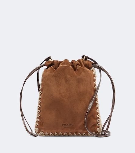 Prada Suede phone pouch - Prada - Modalova
