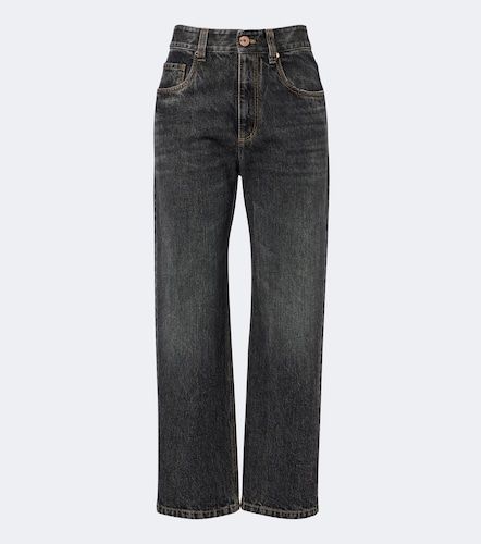 Cropped Straight Jeans - Brunello Cucinelli - Modalova