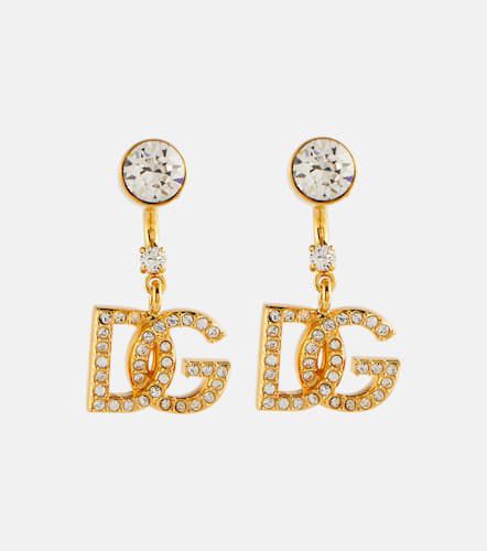 Ohrringe DG mit Kristallen - Dolce&Gabbana - Modalova