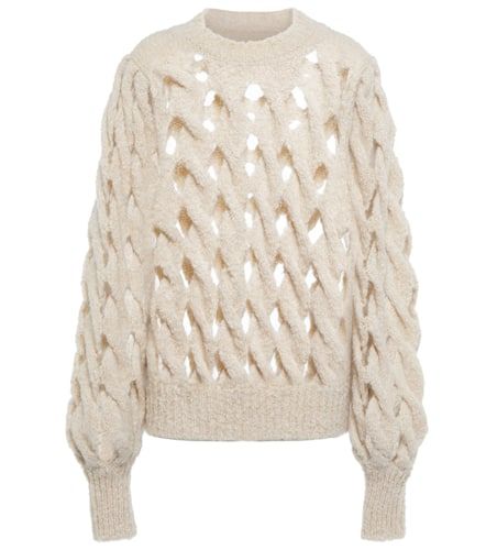 Eggie open-knit mohair wool-blend sweater - Isabel Marant - Modalova