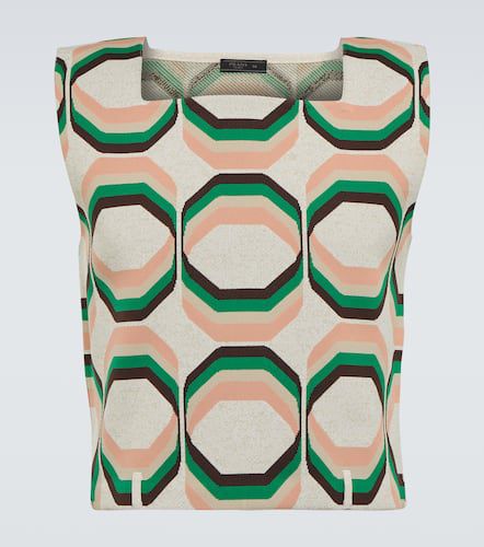 Chaleco con estampado geométrico - Prada - Modalova